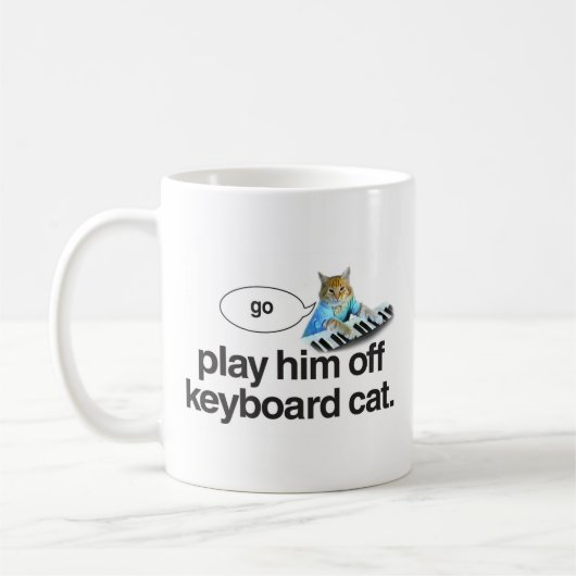Tastaturkatze gehen Tasse (Links)