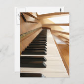 Tastaturperspektive Postkarte (Vorne/Hinten)