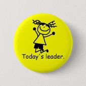 Taste Abzeichen des Grundschulleiters Button (Vorderseite)