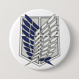 Taste Anime Angriff Logo Button