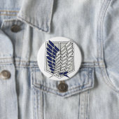 Taste Anime Angriff Logo Button (Beispiel)