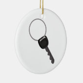 Taste auf einem Ring Keramik Ornament (Rechts)