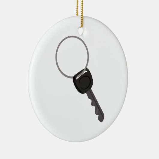 Taste auf einem Ring Keramik Ornament (Rechts)