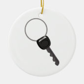 Taste auf einem Ring Keramik Ornament (Vorne)