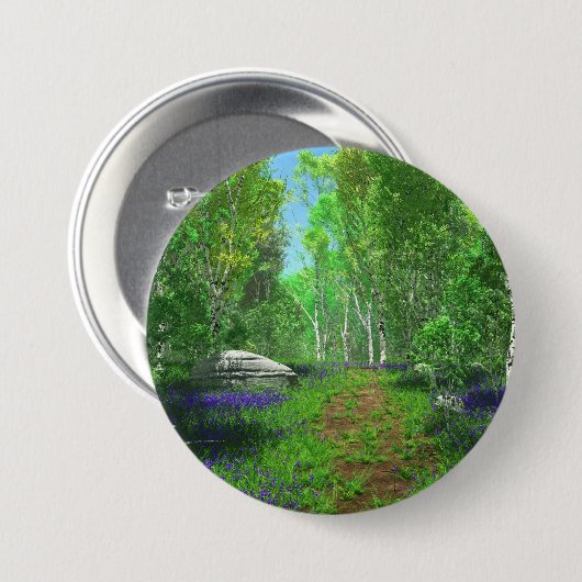 Taste Bluebell Button (Vorne & Hinten)