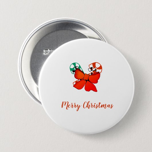 Taste - Candy Canes with Bow Button (Vorne & Hinten)