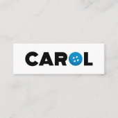 Taste Carol Mini Visitenkarte (Vorderseite)