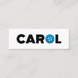 Taste Carol Mini Visitenkarte