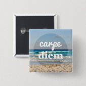 Taste Carpe Diem Button (Vorne & Hinten)