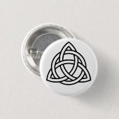 Taste Celtic Triquetra (Trinity) Button (Vorne & Hinten)