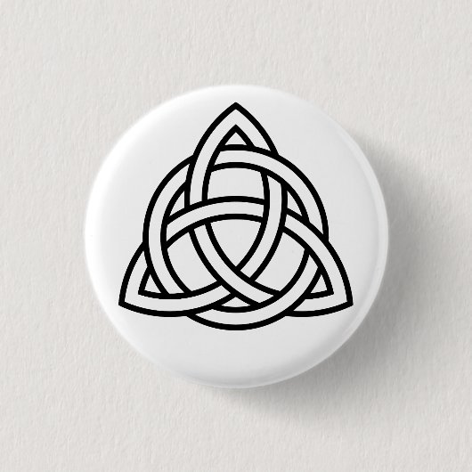 Taste Celtic Triquetra (Trinity) Button (Vorderseite)