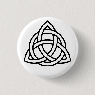 Taste Celtic Triquetra (Trinity) Button