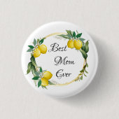 Taste "Day Lemon Wreath" Button (Vorderseite)