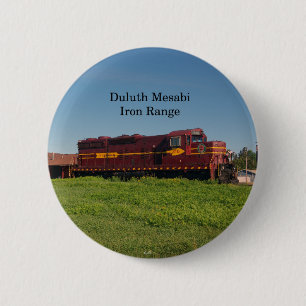 Taste Duluth Mesabi Lokomotive 316 Button