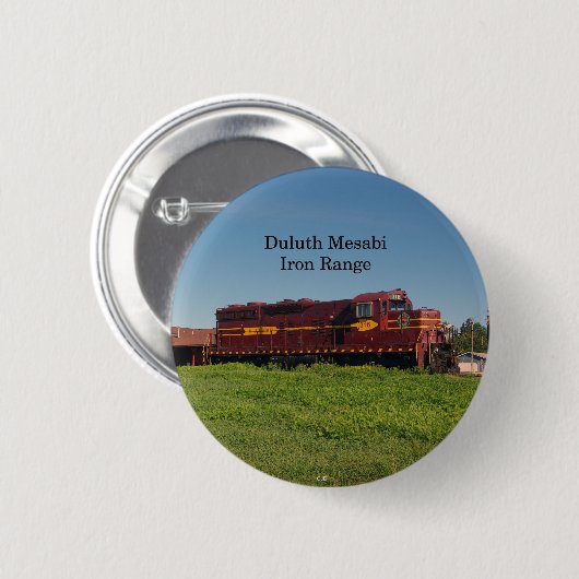 Taste Duluth Mesabi Lokomotive 316 Button (Vorne & Hinten)