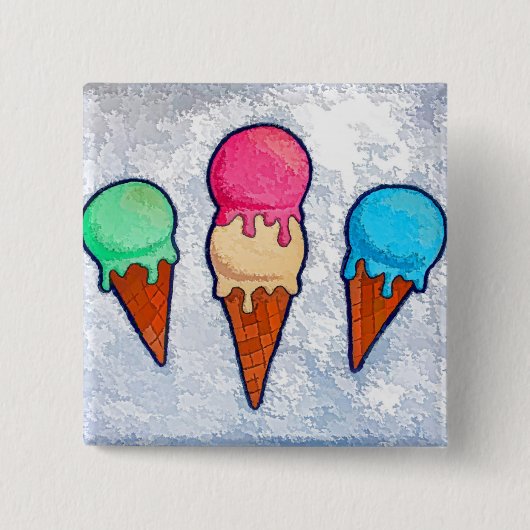 Taste "Eiscreme" Button (Vorderseite)