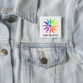 Taste - Farbkreis Blätter Button (Beispiel)