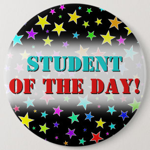 Taste Fun, farbiges Sternmuster Button