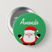 Taste für den Namen des Weihnachtsmanns für das Pa Button (Vorne & Hinten)