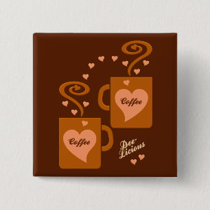 Taste für Kaffeeliebhaber, anpassen Button
