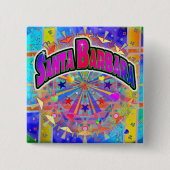 Taste für kosmische Einheit von Santa Barbara Button (Vorderseite)