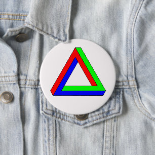 Taste für optische Dreieck-Illustration Button