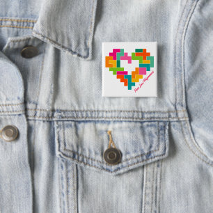 Taste für Stücke, Liebe und Polyomonien Button