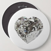 Taste Herz Diamond Button (Vorne & Hinten)