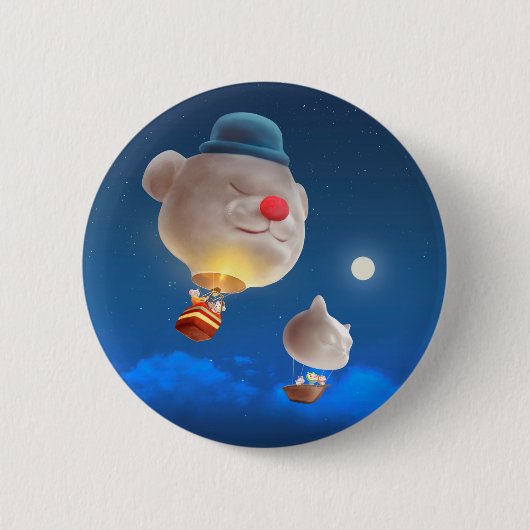 Taste "Hot Air Balloon" Button (Vorderseite)