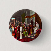 Taste Jesus und Pille Button (Vorderseite)