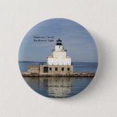 Taste "Manitowoc North Breakwater Light" Button (Vorderseite)