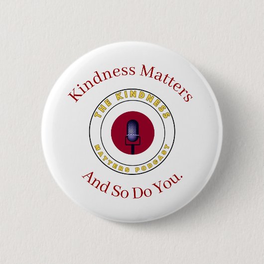 Taste Matters Button Pin – Tragbares Erinnerungsst (Vorderseite)