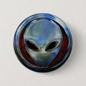 Taste "Metal Alien Head 03" Button (Vorderseite)