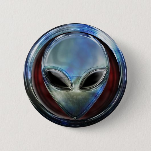 Taste "Metal Alien Head 03" Button (Vorderseite)
