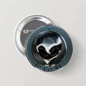 Taste "Metal Alien Head 05" Button (Vorne & Hinten)