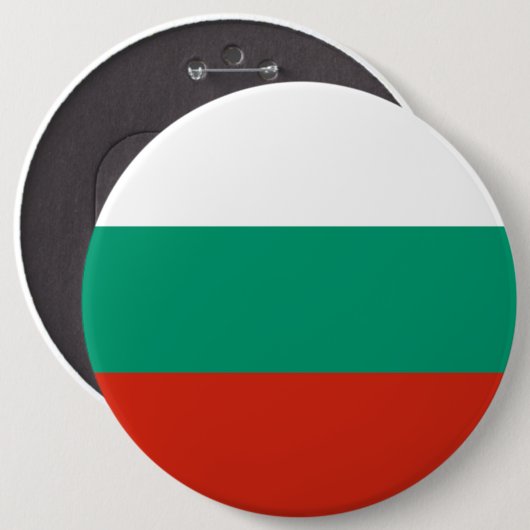 Taste mit Flagge in Bulgarien Button (Vorne & Hinten)