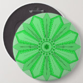 Taste mit Kunst der Blume Button (Vorne & Hinten)