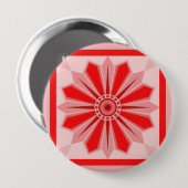 Taste mit Kunst der Blume Button (Vorne & Hinten)