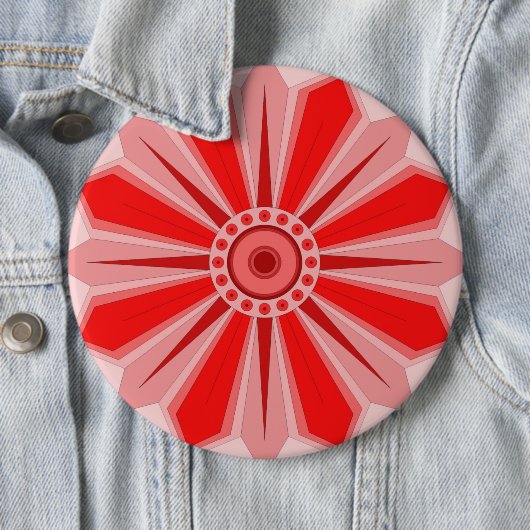 Taste mit Kunst der Blume Button (Beispiel)