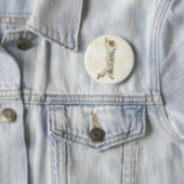 Taste mit Vintage-Golfspieler Button (Beispiel)
