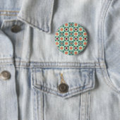 Taste mit Vintage-Retro-Muster Button (Beispiel)