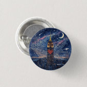 Taste NYC bis Seattle Knopf Button (Vorne & Hinten)
