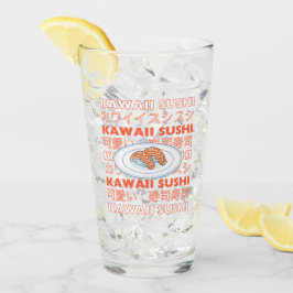Taste of Japan Text & Sushi Glas