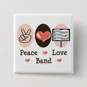 Taste "Peace Liebe" Button
