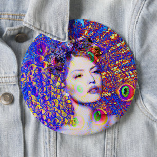 Taste Peacock Dance Button
