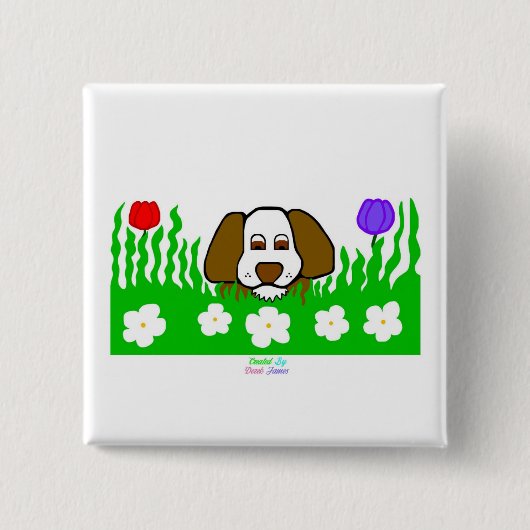 Taste "Pit N Play Square" Button (Vorderseite)