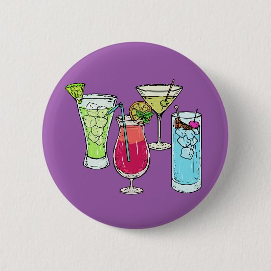 Taste Summer Cocktails Button (Vorderseite)