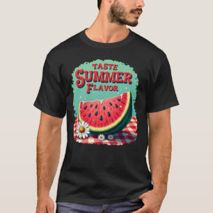 Taste Summer Flavor Wassermelonen T-Shirt 