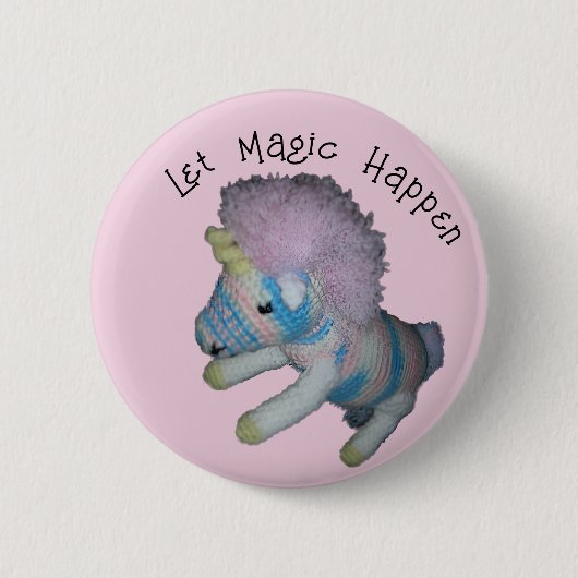 Taste - Zauber auf Rosa einblenden Button (Vorderseite)