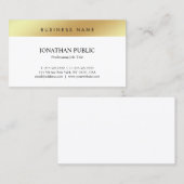 Tasteful Minimalistisches modernes einfaches Visitenkarte (Vorne/Hinten)